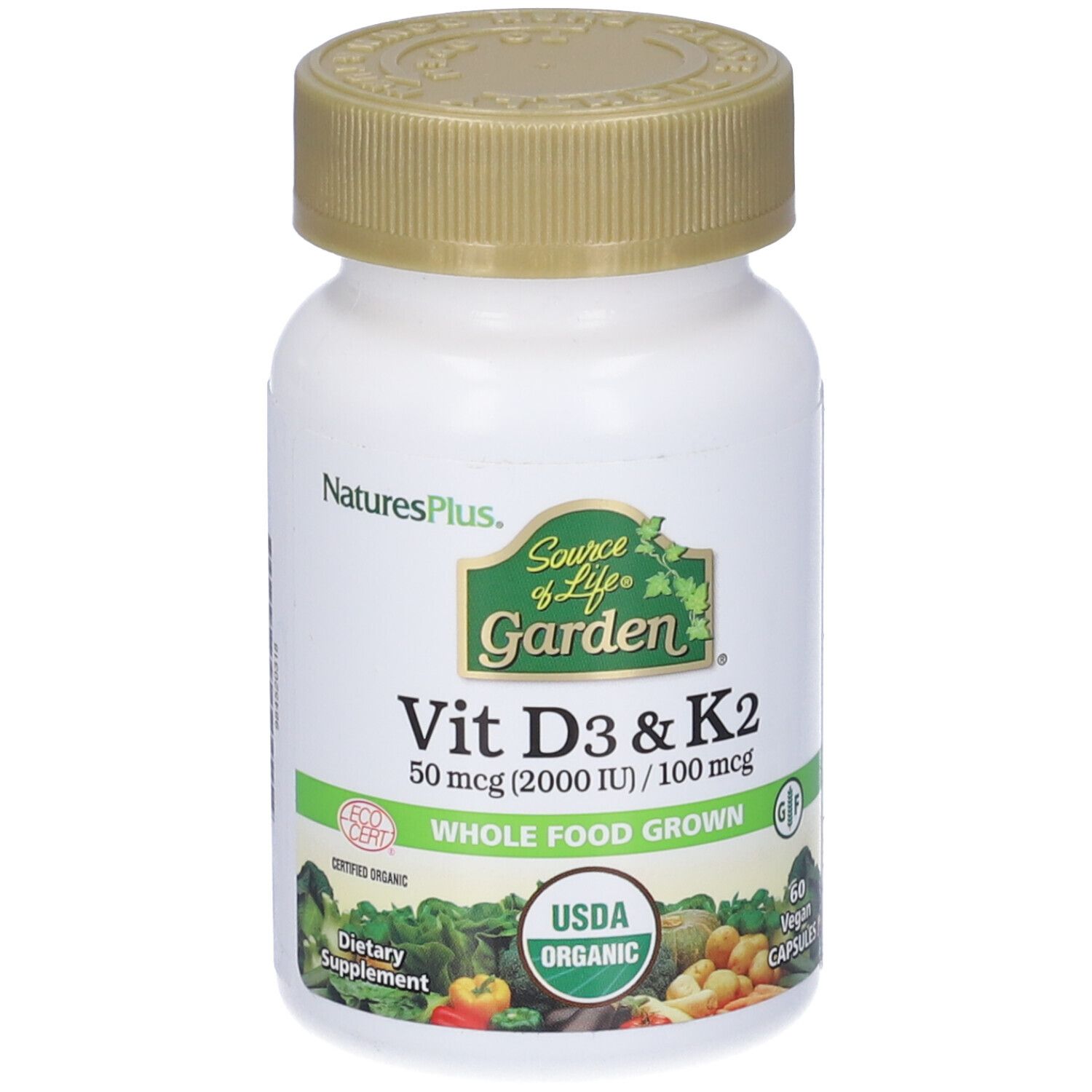 Vitamina D3 & K2 50Mcg 2000Ui/100Mcg 60 Capsule