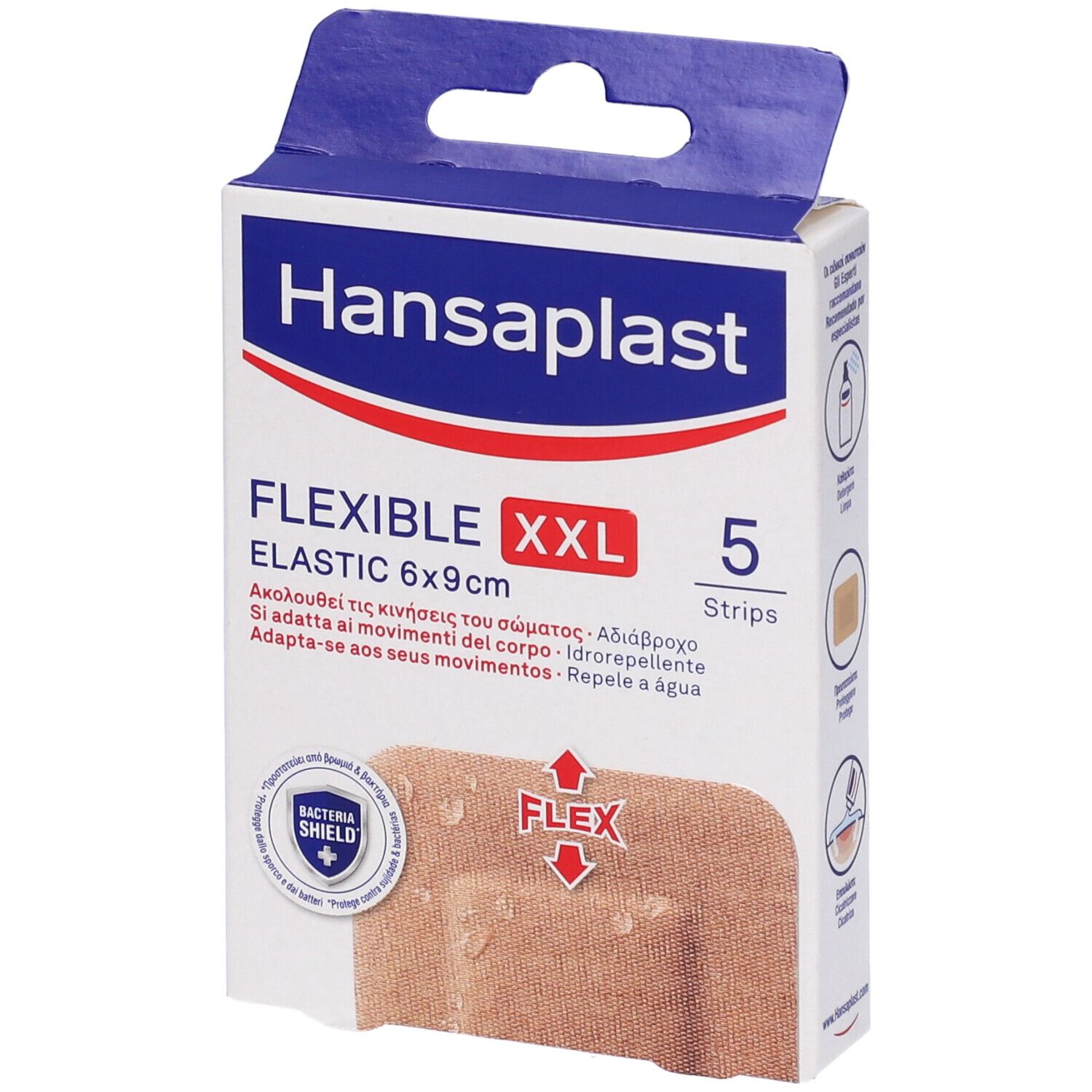 Hansaplast Cerotto Flexible XL/XXL  5x7,2 cm