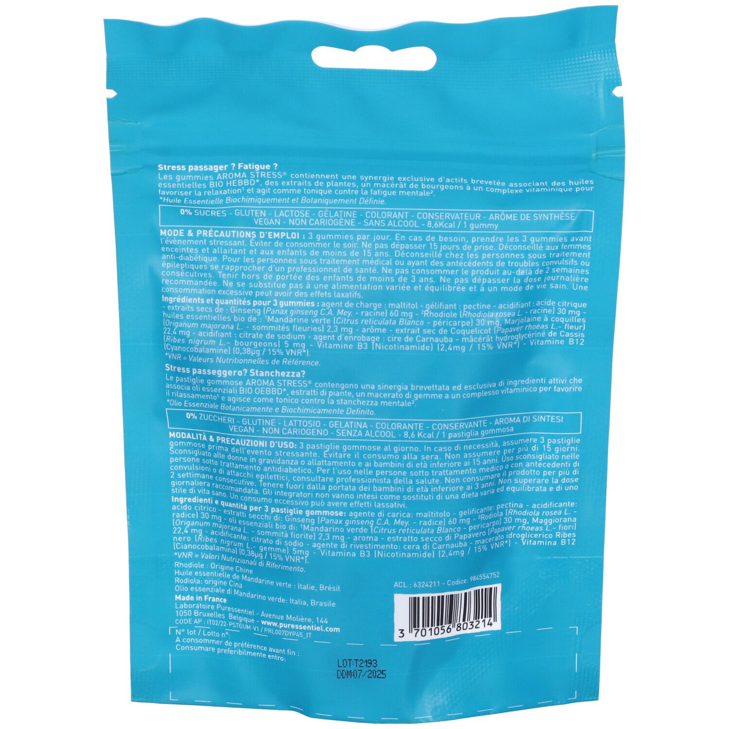 Puressentiel Gummies Stress Pastiglie Gommose