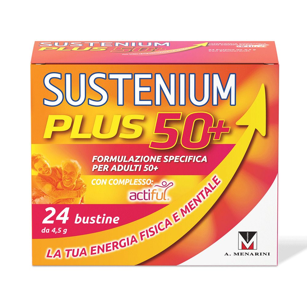 SUSTENIUM PLUS 50+ Formulazione Specifica per Adulti con Complesso Actiful