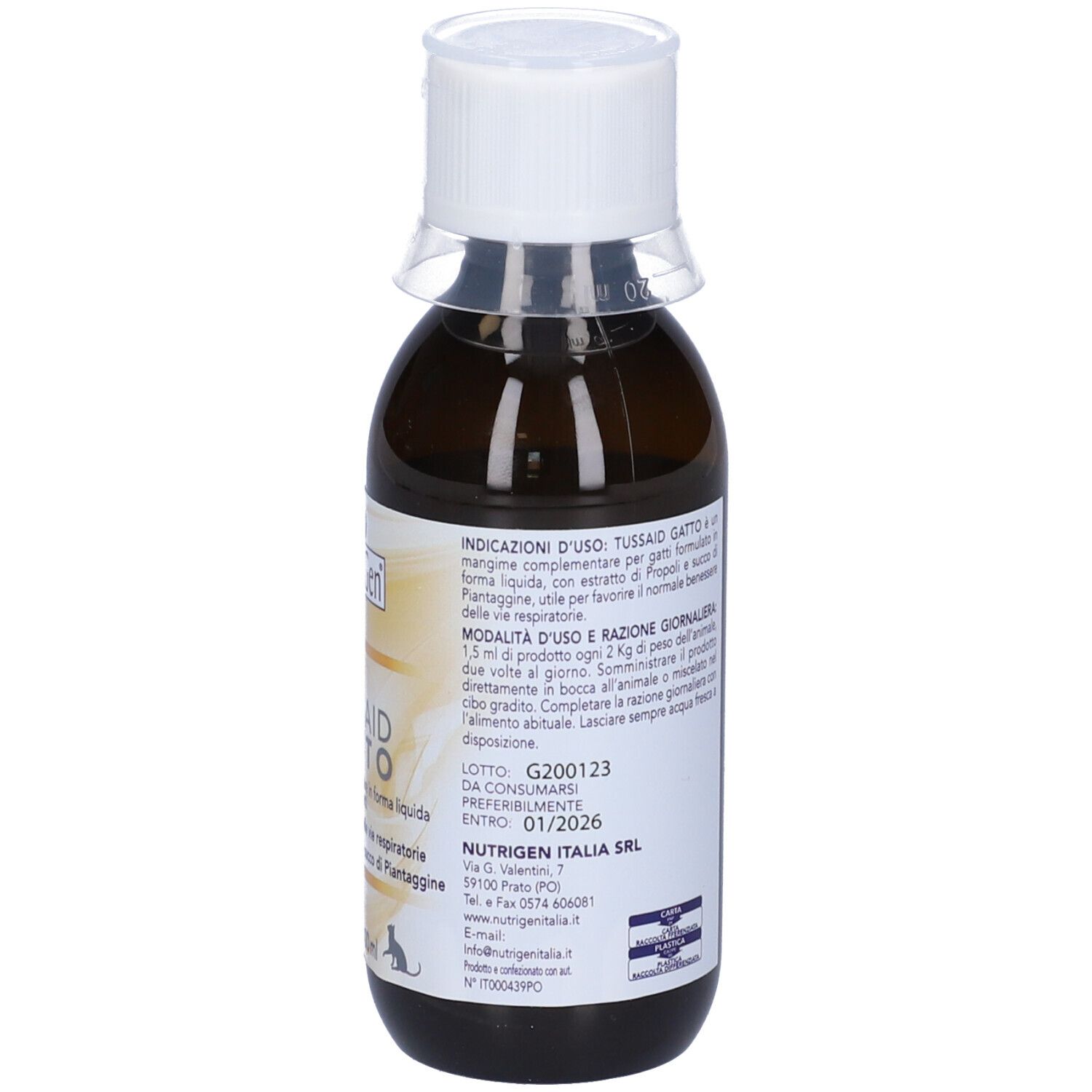 Tussaid Gatto 100 Ml Nutrigen