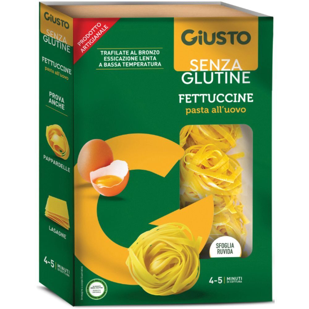 Giusto Senza Glutine Fettuccine All'Uovo 250 G