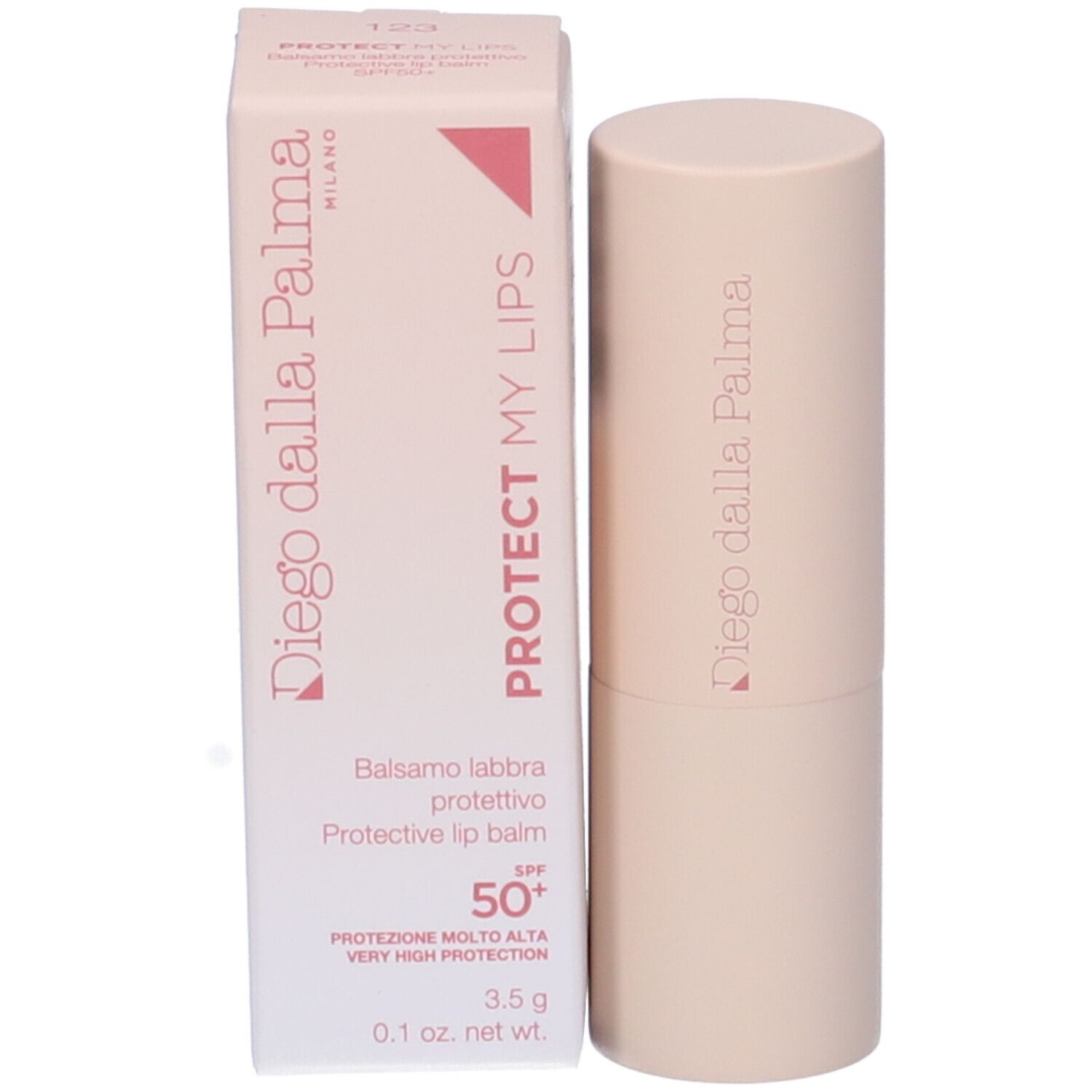 Diego dalla Palma Balsamo Protettivo Labbra SPF50+ Tonalità 123 Rosa Antico