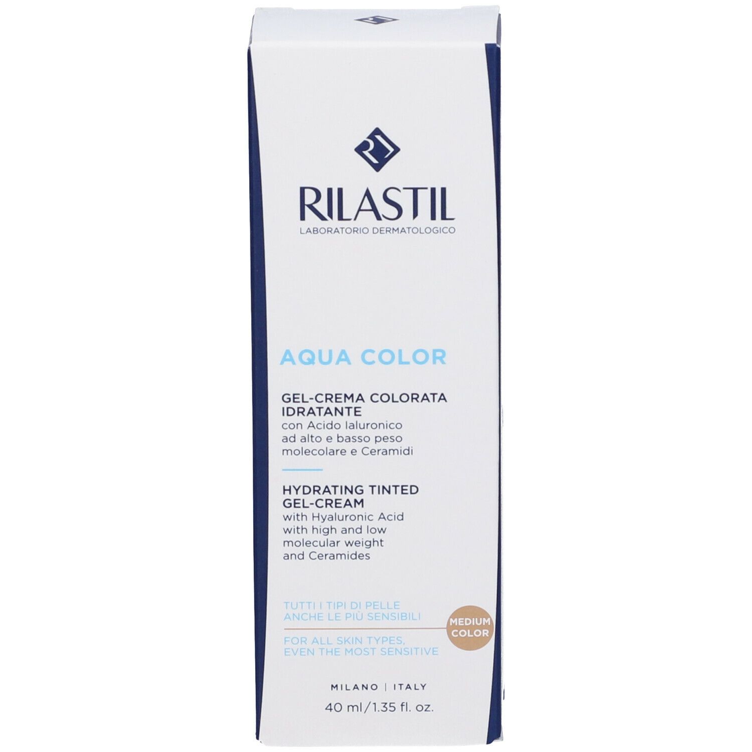 Rilastil Aqua Colorata Gel Crema Medium