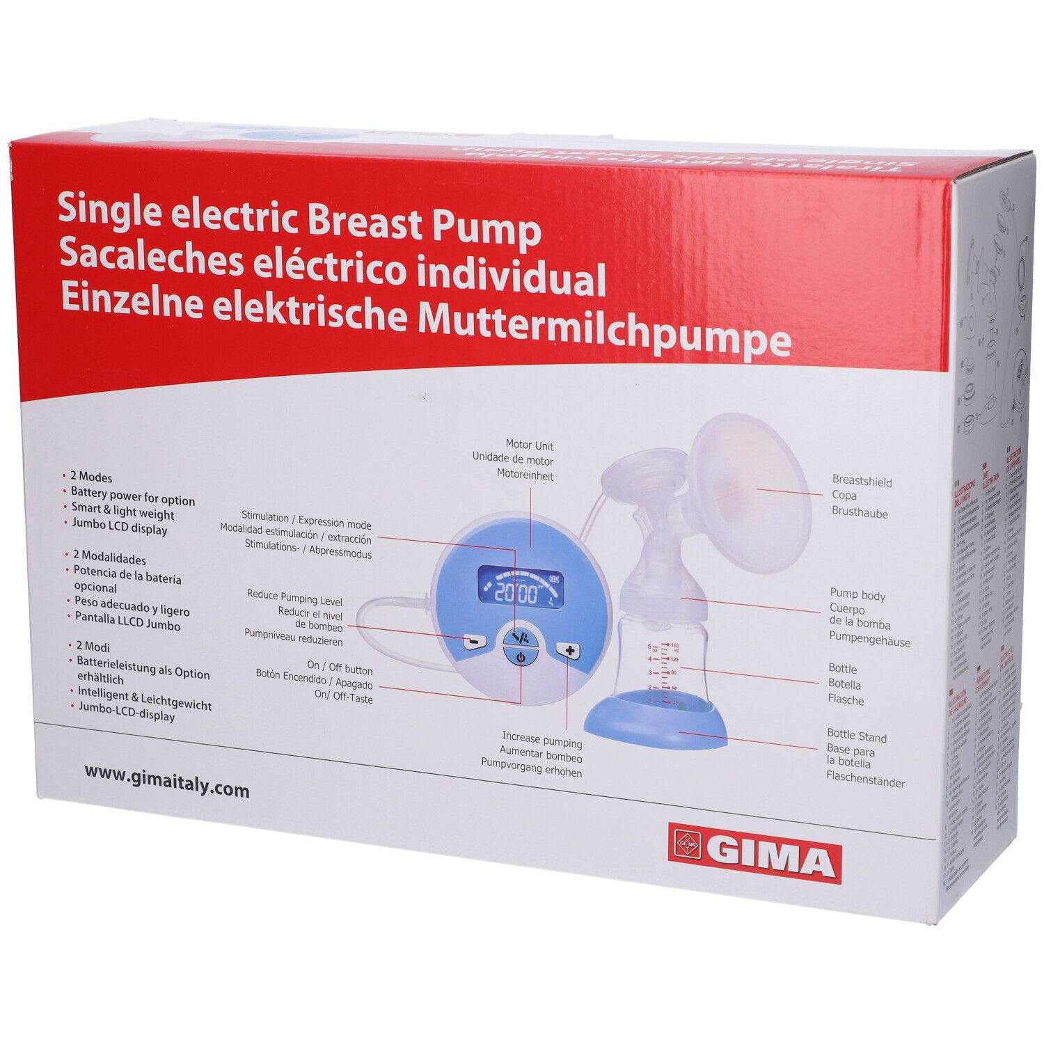 GIMA Tiralatte Elettrico