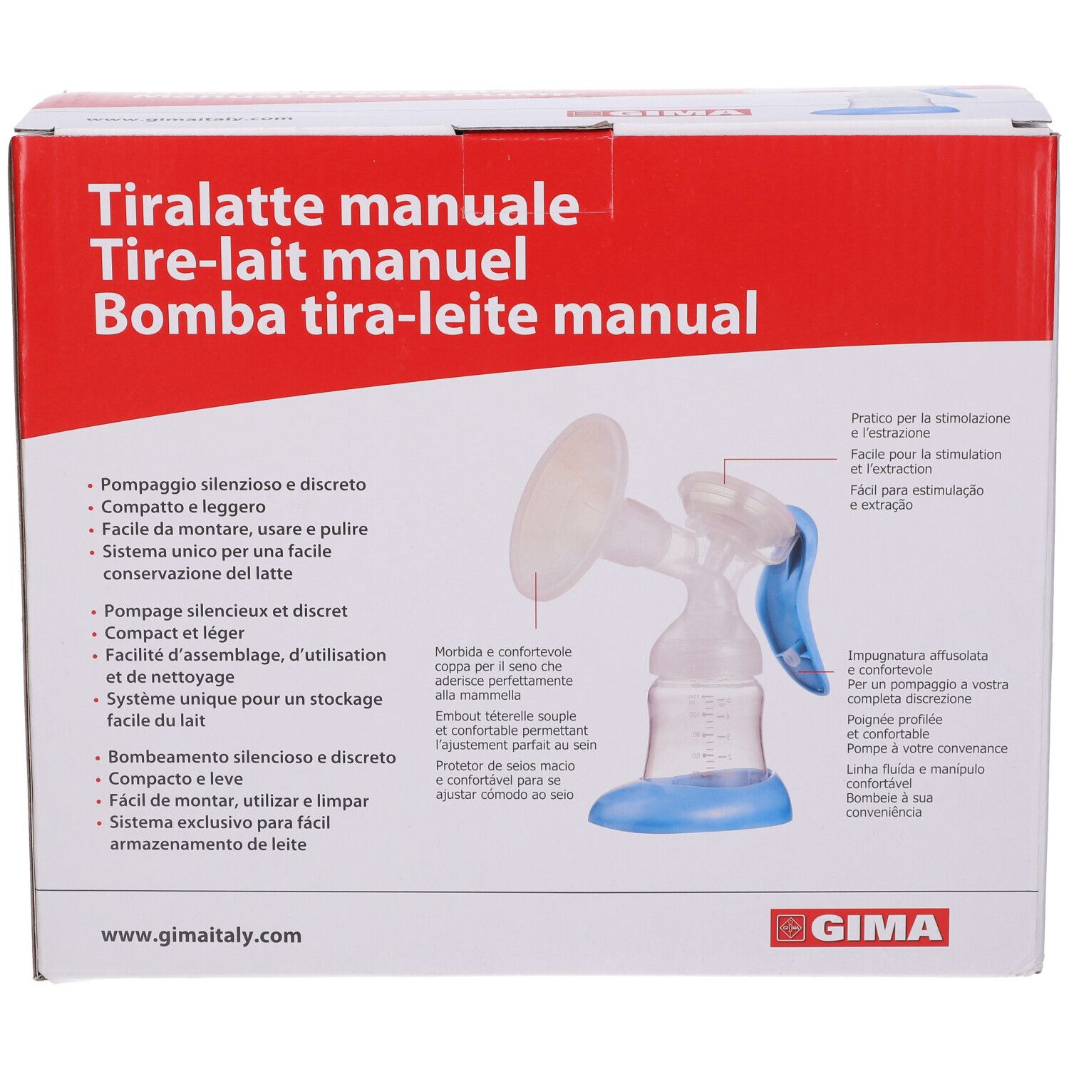 GIMA Tiralatte Manuale