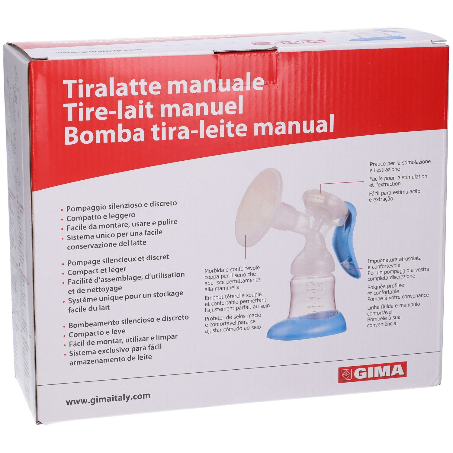 GIMA Tiralatte Manuale