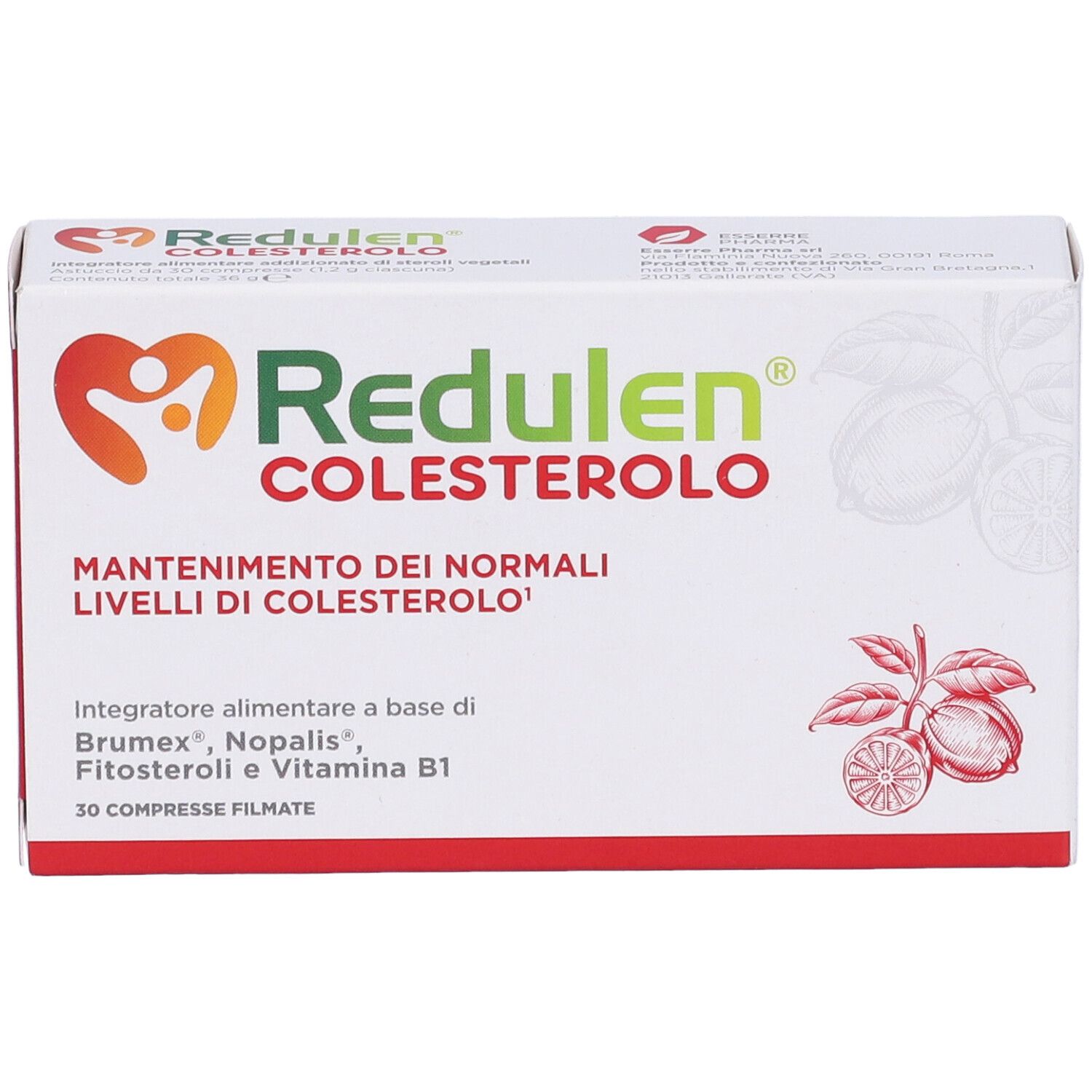 Redulen Colesterolo 30 Compresse