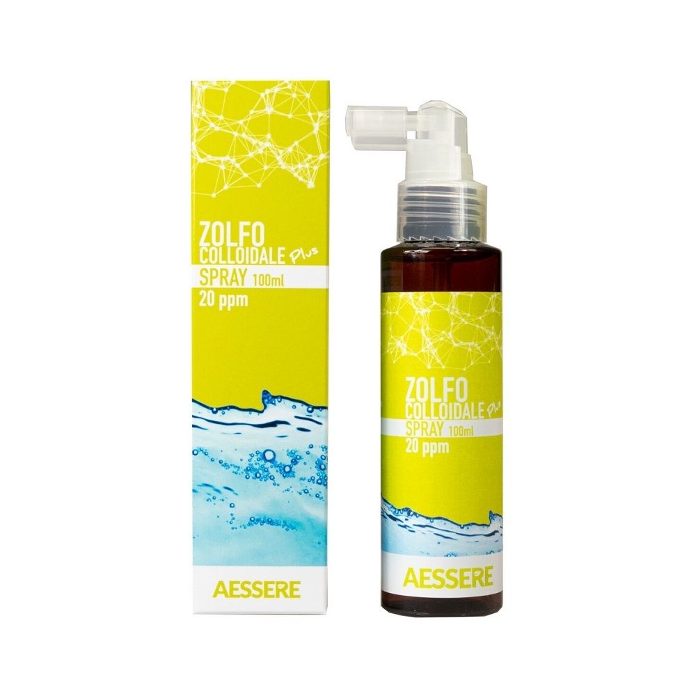 Zolfo Colloidale Plus Spray 20Ppm Medicazione 100 Ml