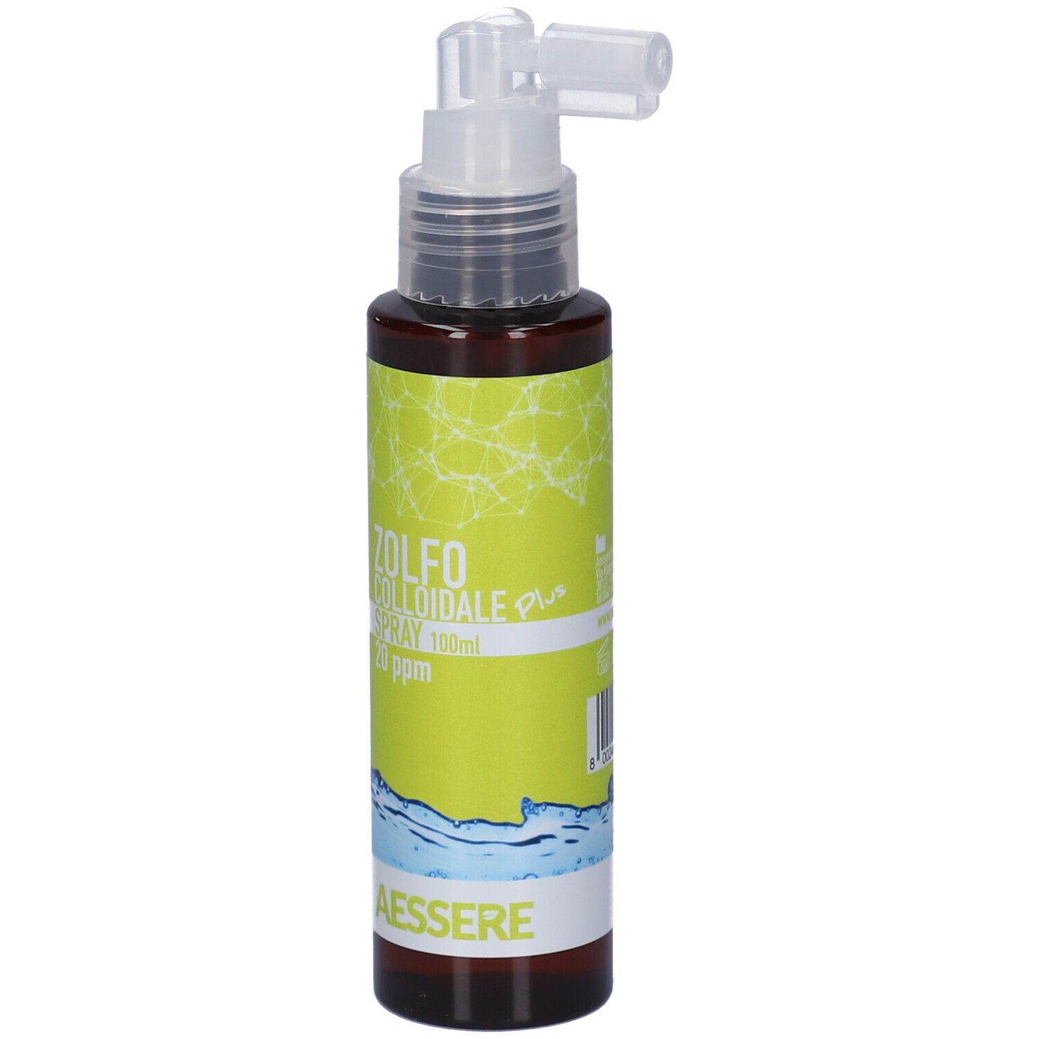 Zolfo Colloidale Plus Spray 20Ppm Medicazione 100 Ml