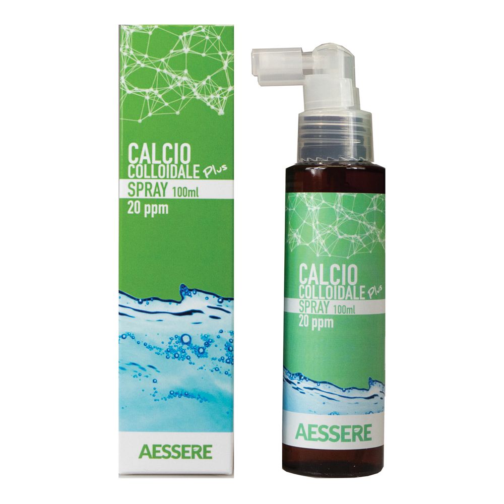 Calcio Colloidale Plus Spray 20Ppm Medicazione 100 Ml