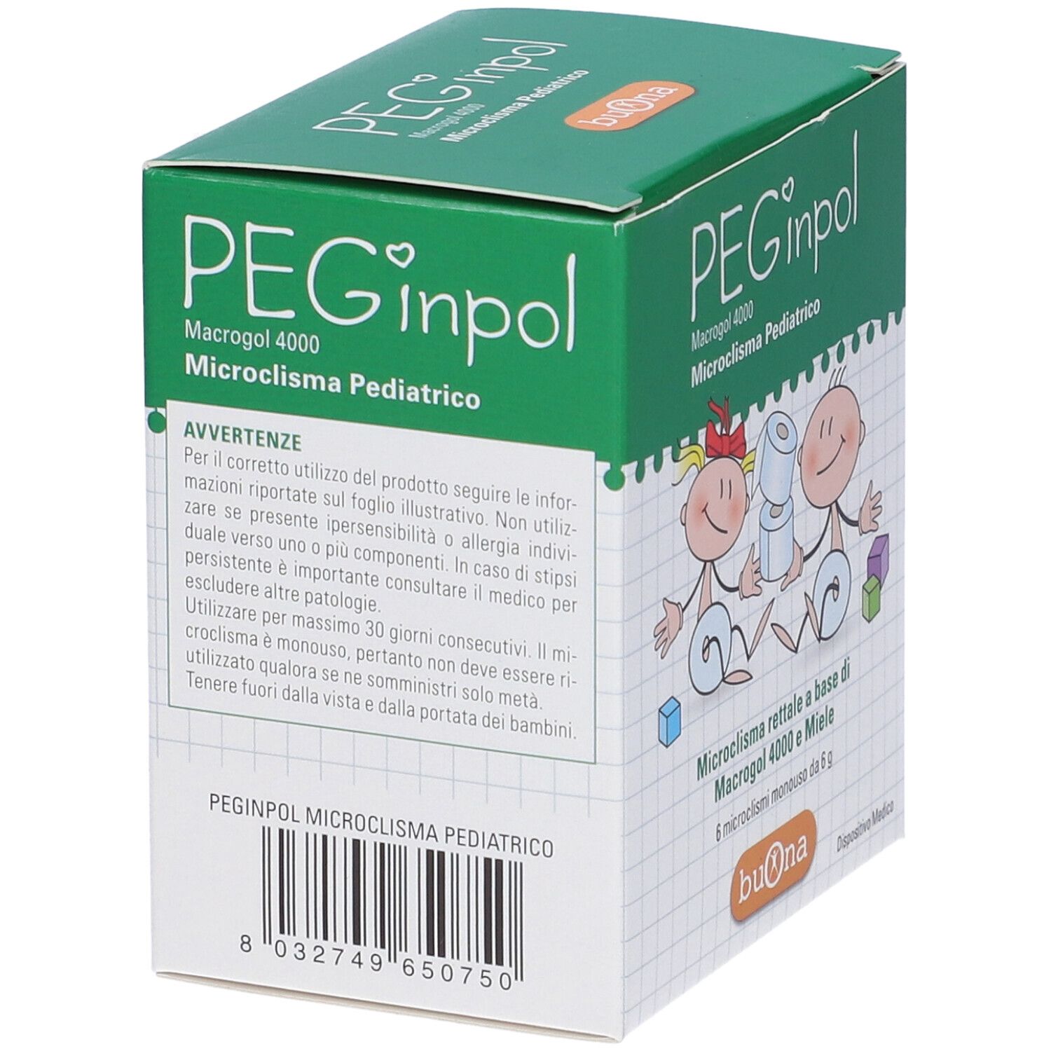 Buona Peginpol Microclisma Pediatrico