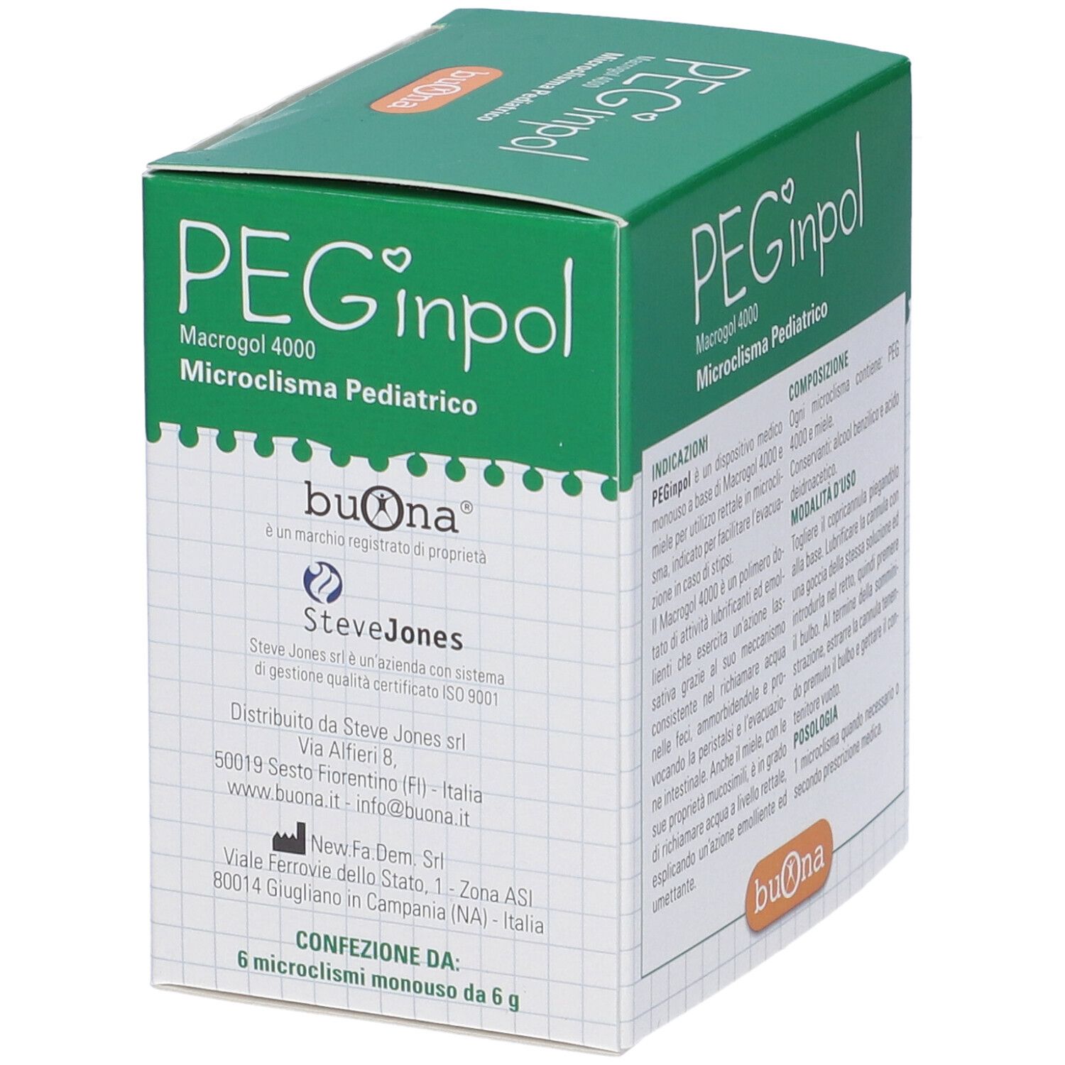 Buona Peginpol Microclisma Pediatrico