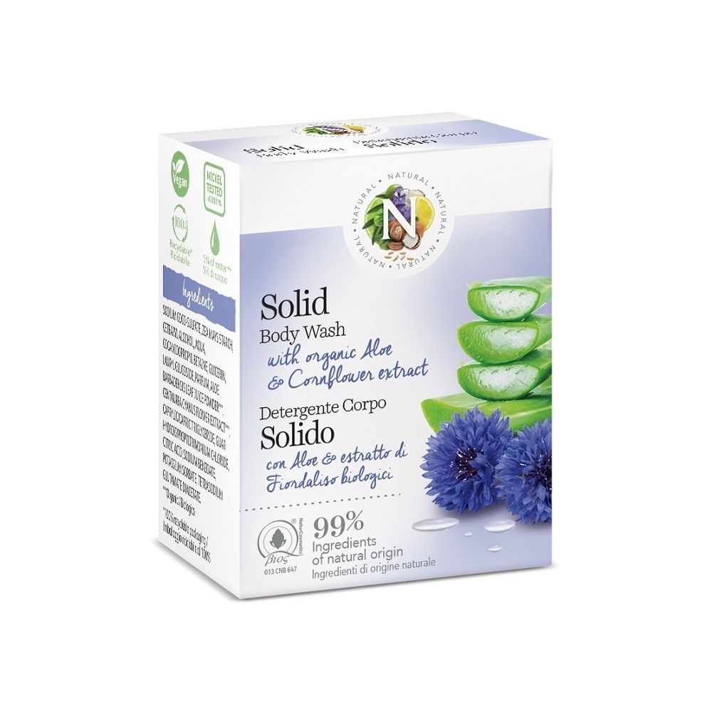 Llp Detergente Corpo Solido Aloe Ed Estratto Di Fiordaliso 50 G