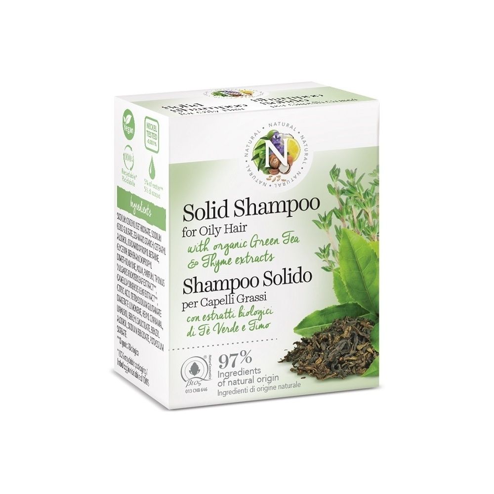 Llp Shampoo Solido Capelli Grassi Te' Verde E Timo 50 G