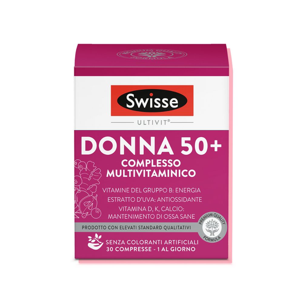Swisse Multivitaminico Completo Donna 50+ e Minerali Compresse