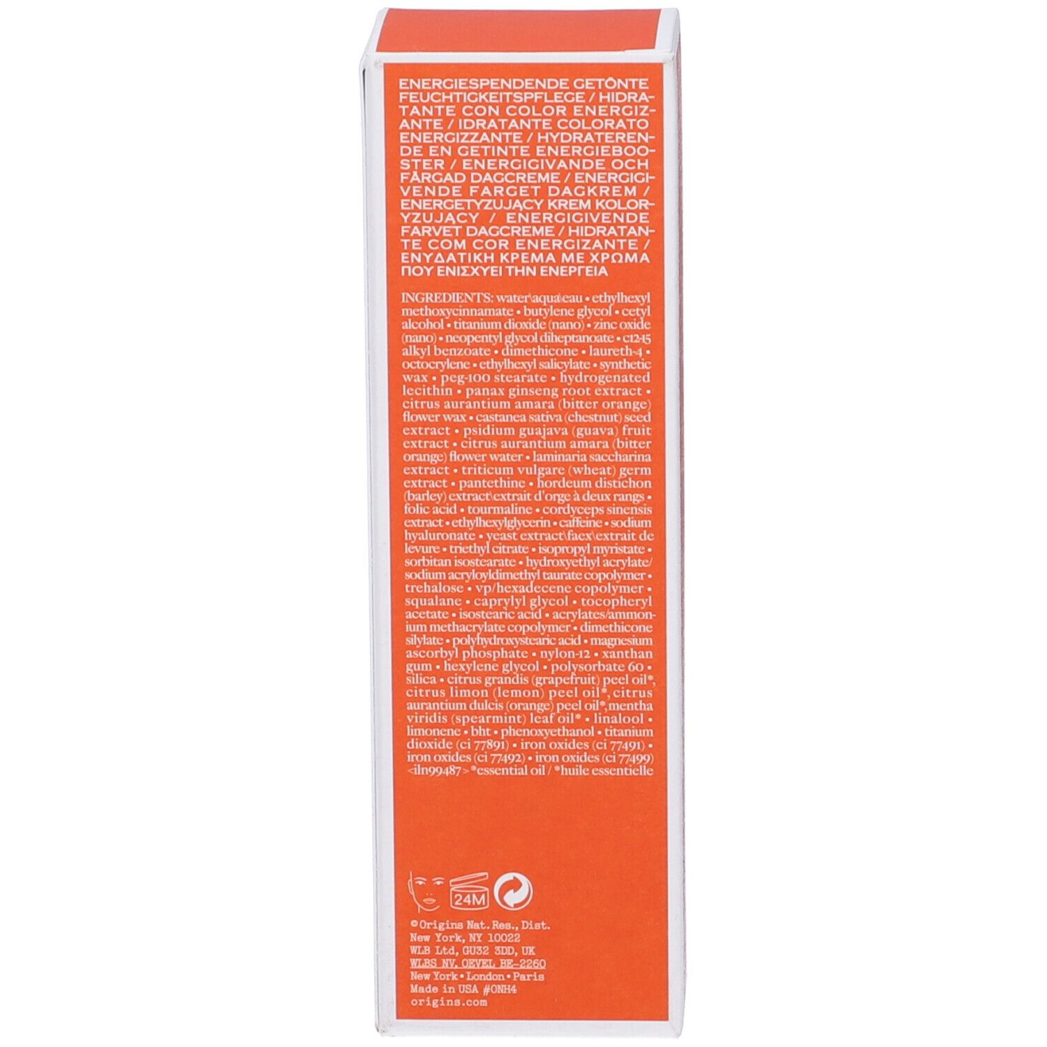 Origins GinZing™ Idratante Colorato Energizzante SPF 40