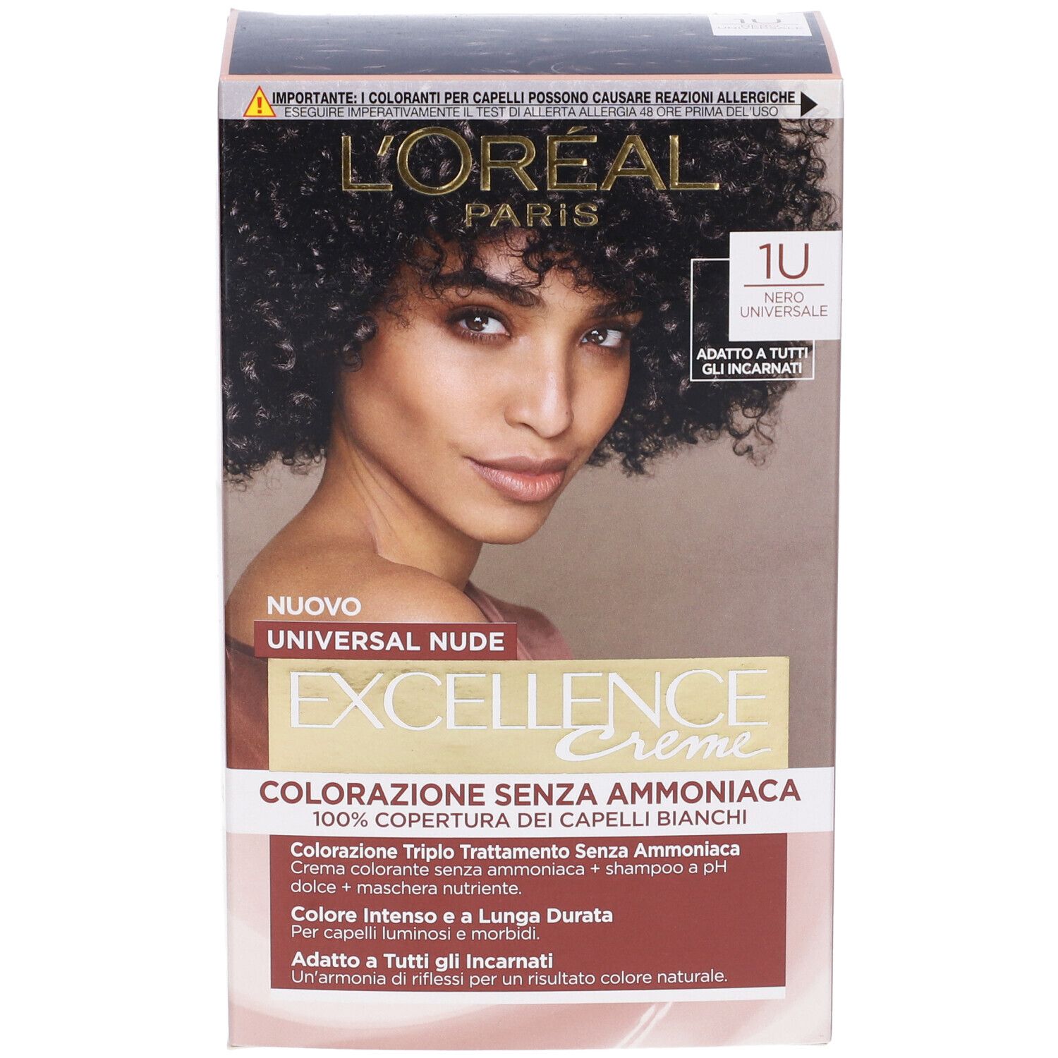 L'Oréal Paris L'Oréal Paris Colorazione Permanente Excellence Universal  Nude, Senza Ammoniaca, Con Riflesso Universale, Adatto a Tutti gli  Incarnati, Colore Intenso a Lunga Tenuta, ✔️ acquista online