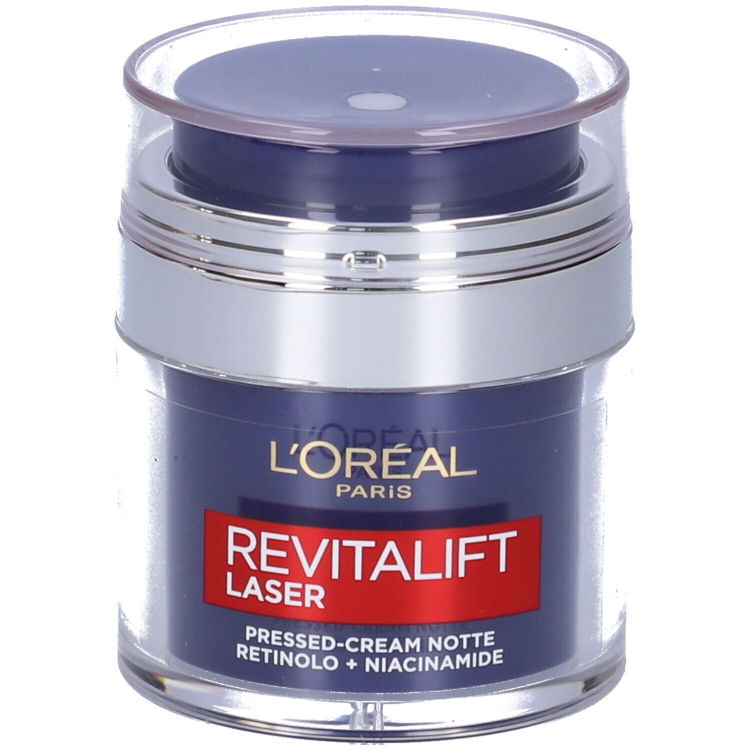 L´Oréal Paris Revitalift LaserX3 Crema Notte Pressed- Con Retinolo + Niacinamide