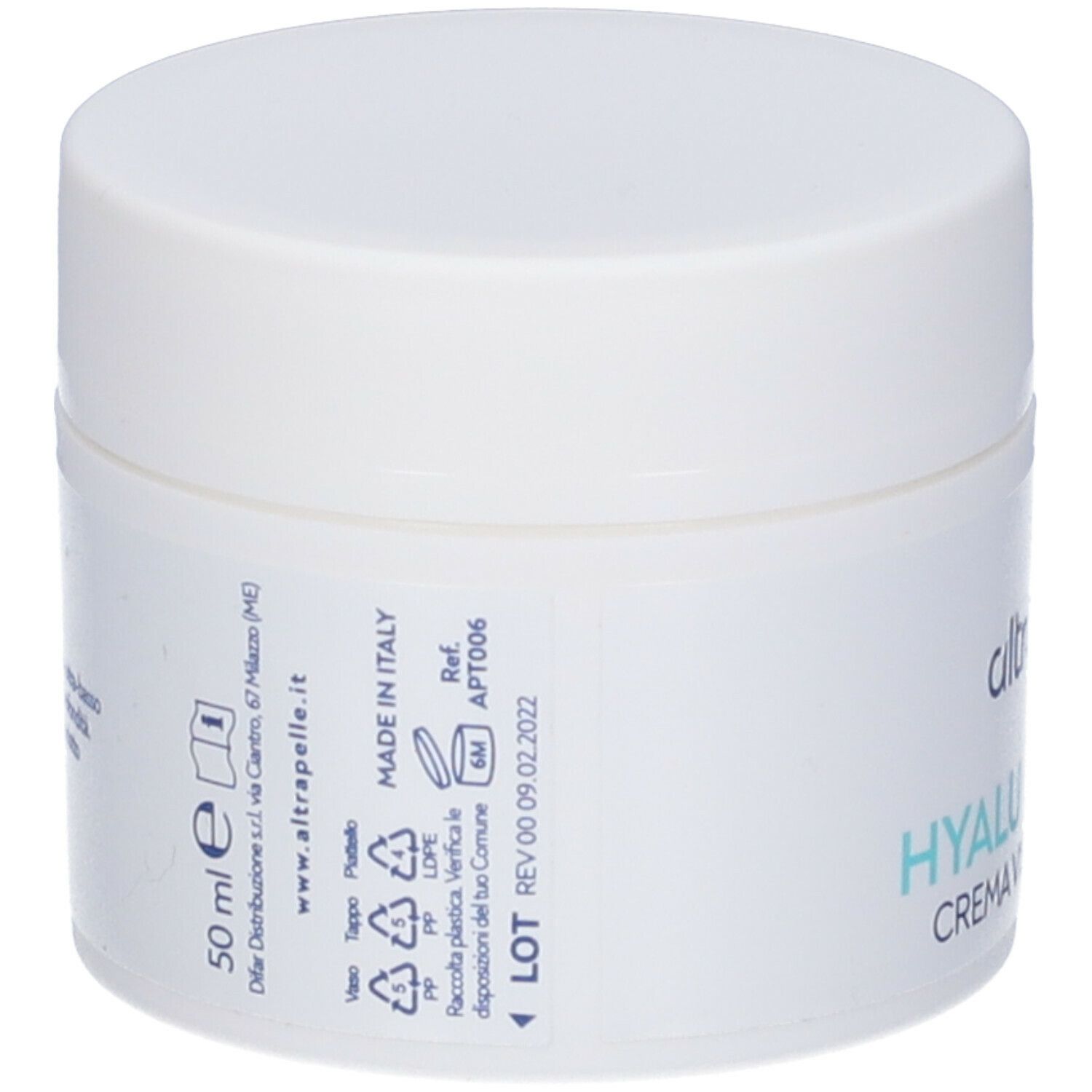 Altrapelle Tenless Hyalu Pepti Lift Crema Viso Idratante