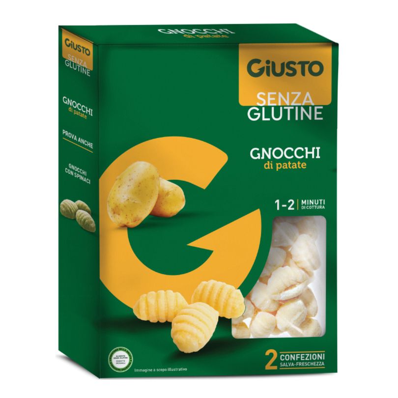 Giusto Senza Glutine Gnocchi 2X250 G