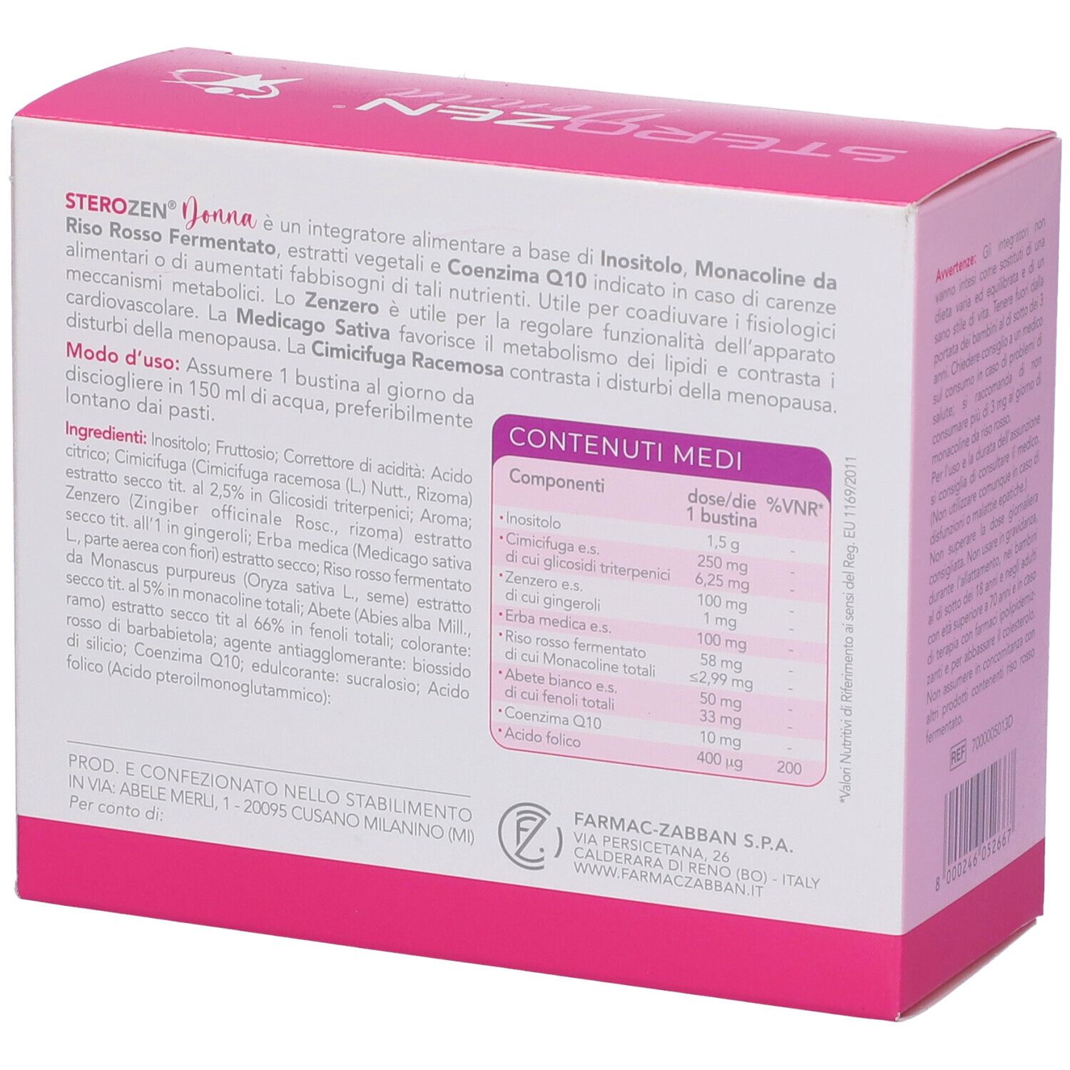 Sterozen Donna 20 Buste