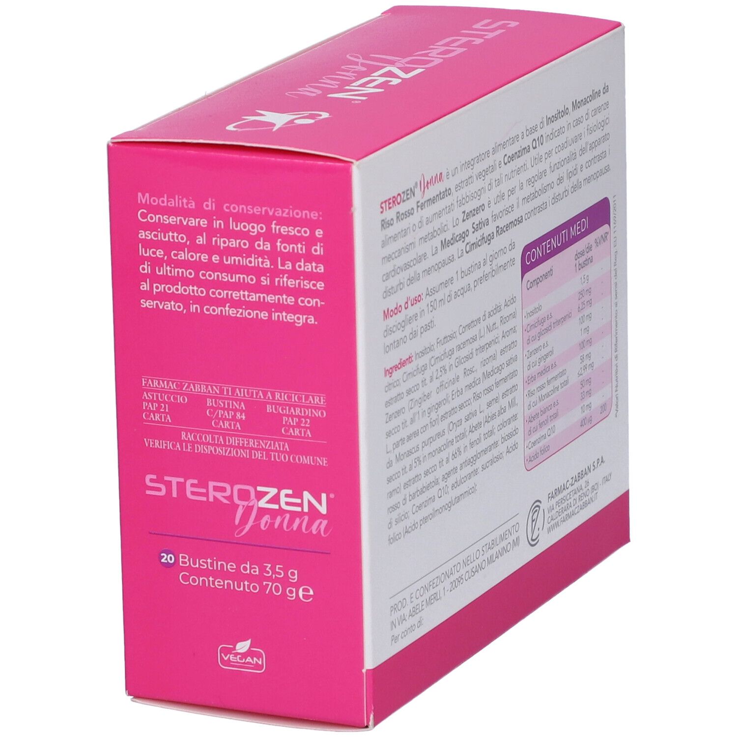 Sterozen Donna 20 Buste