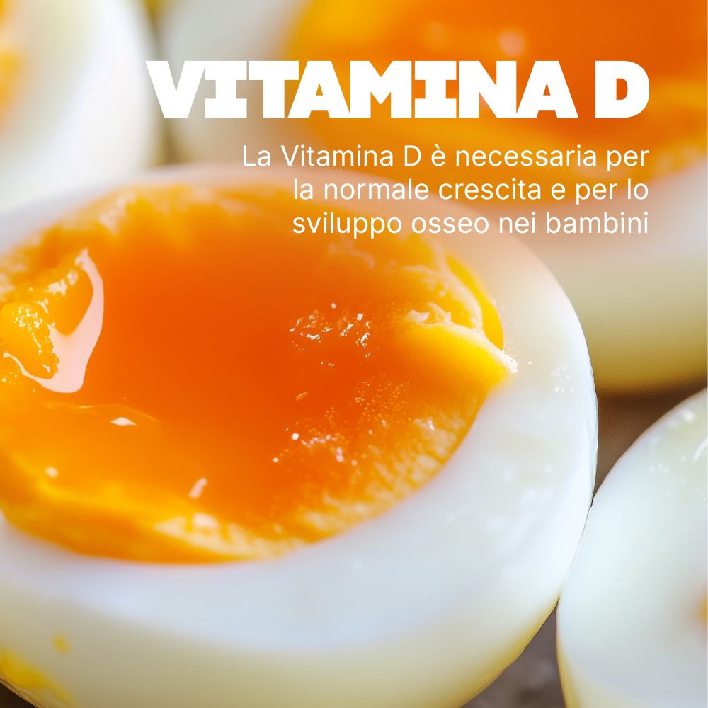 Uovo sodo, tagliato a metà, con tuorlo arancione e morbido.