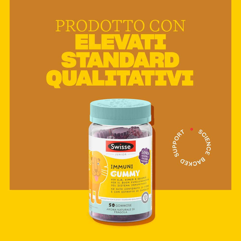 Prodotto secondo elevati standard qualitativi. Supportato dalla scienza.