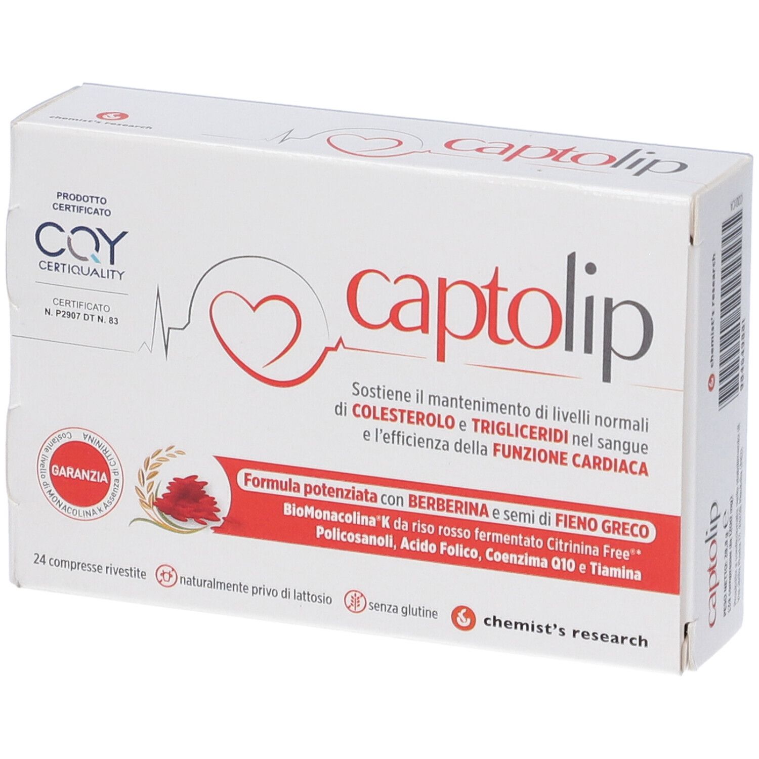 Captolip New Formula 24 Compresse Rivestite