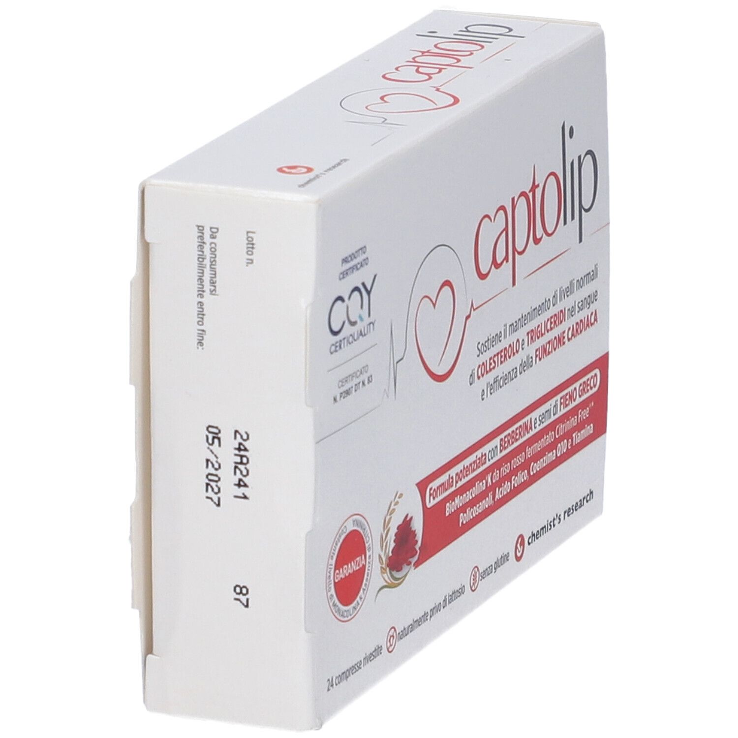 Captolip New Formula 24 Compresse Rivestite