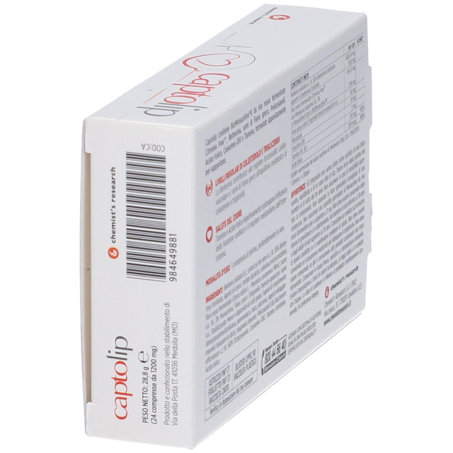 Captolip New Formula 24 Compresse Rivestite