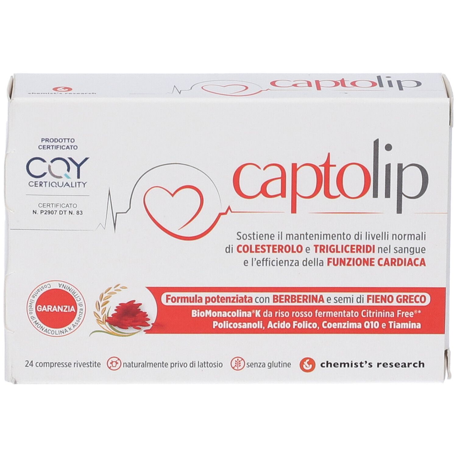 Captolip New Formula 24 Compresse Rivestite