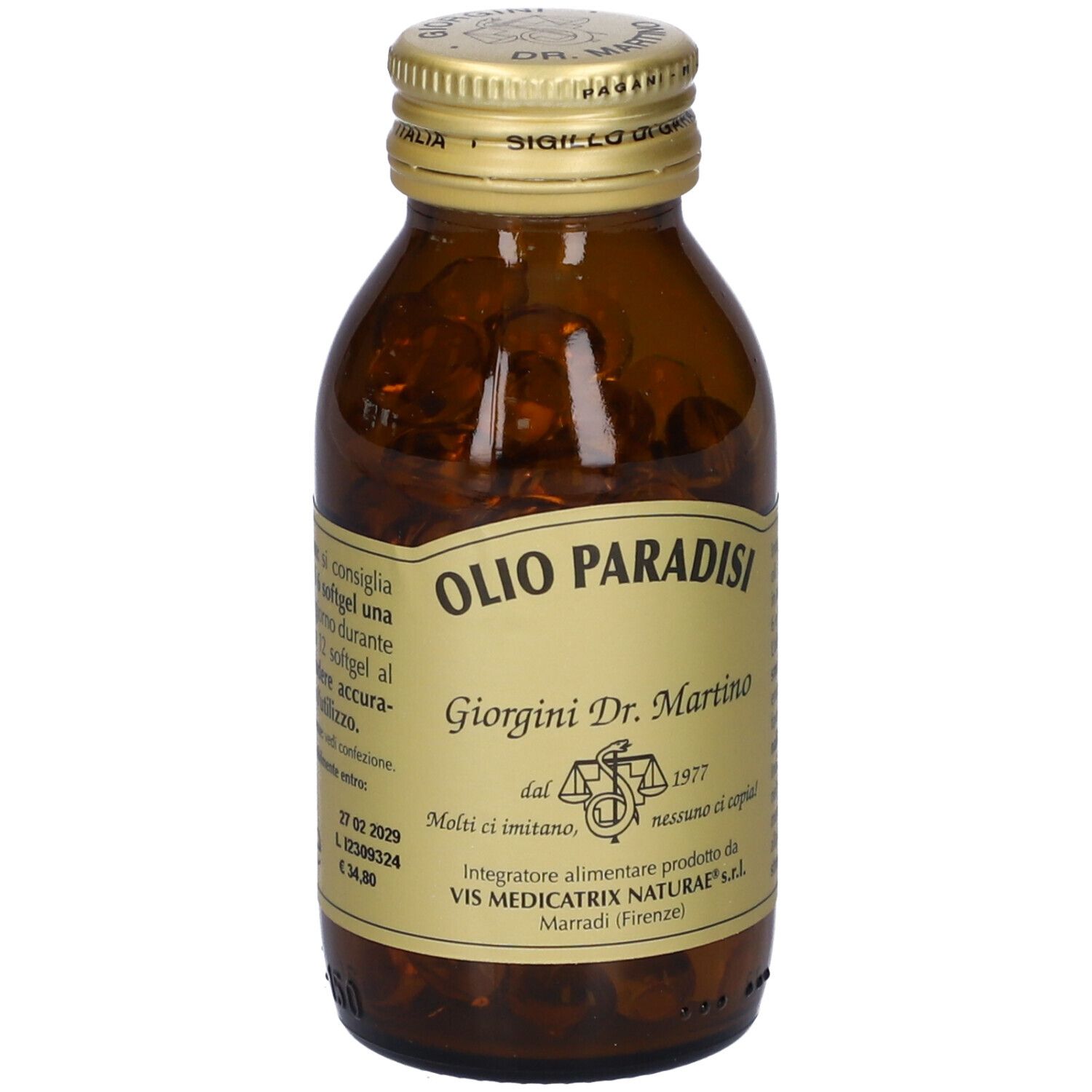 Olio Paradisi 100 Softgel