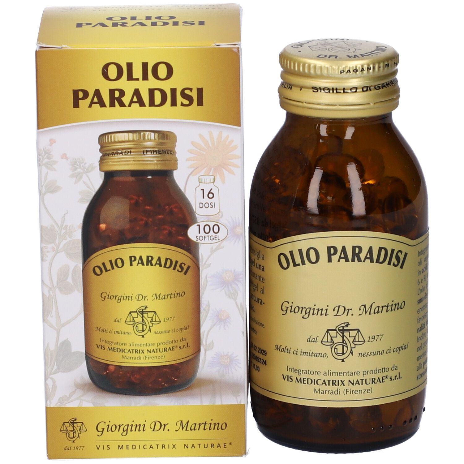 Olio Paradisi 100 Softgel