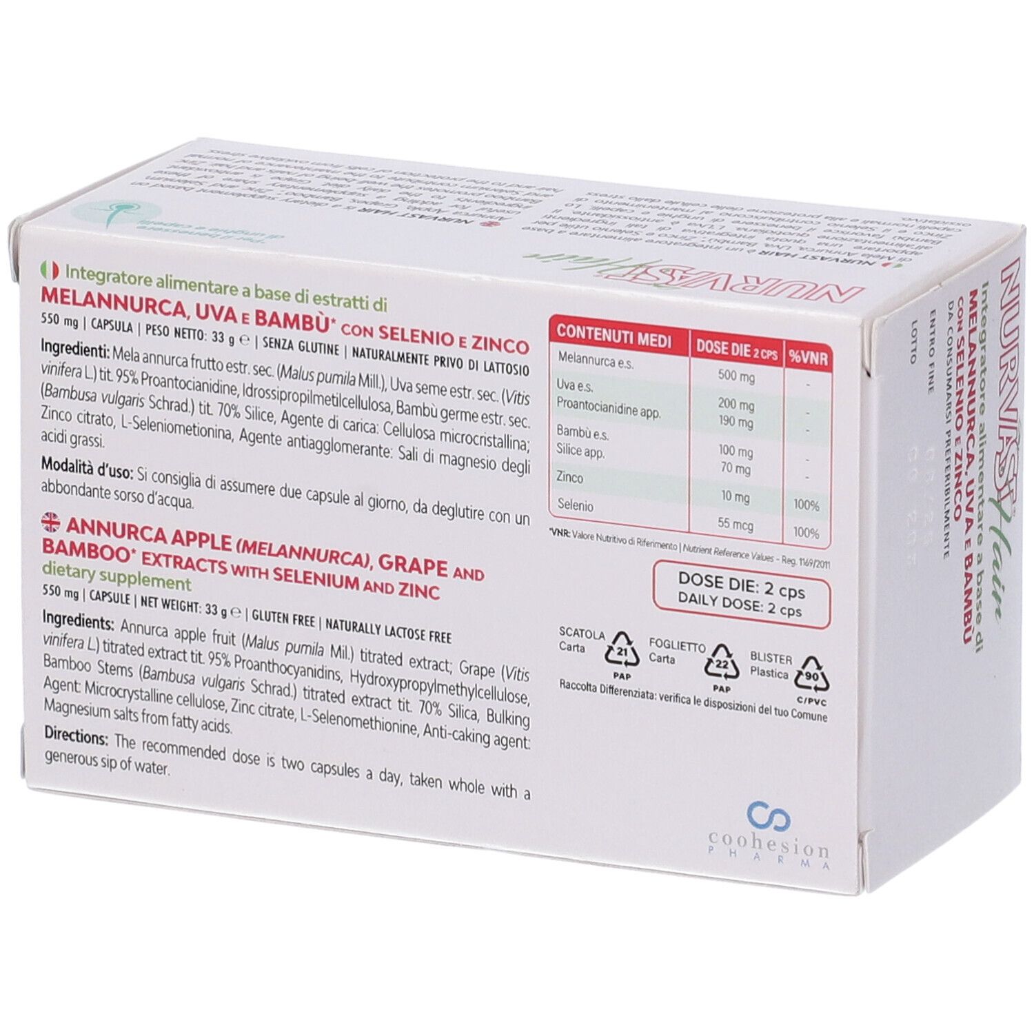NURVAST HAIR 60CPS GASTRORESIS