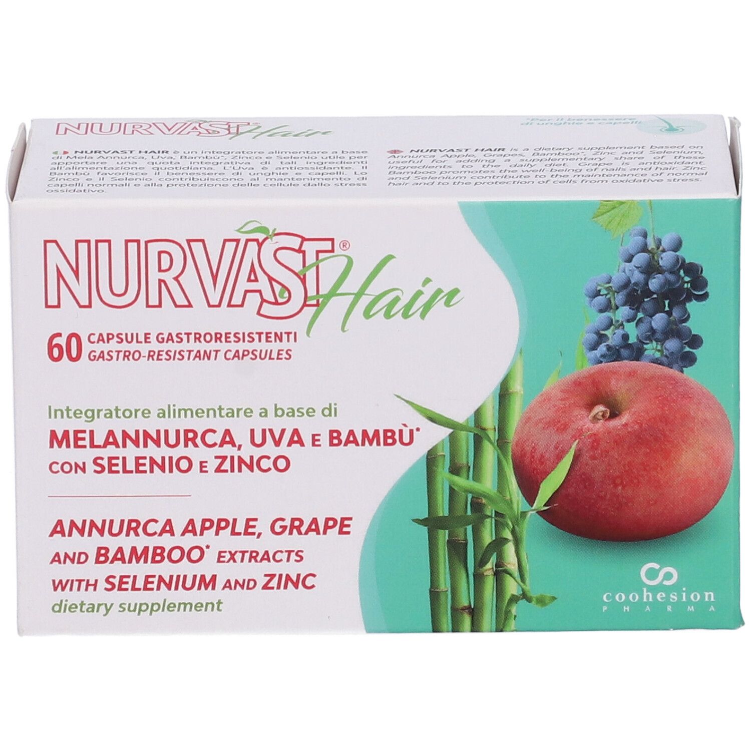 NURVAST HAIR 60CPS GASTRORESIS