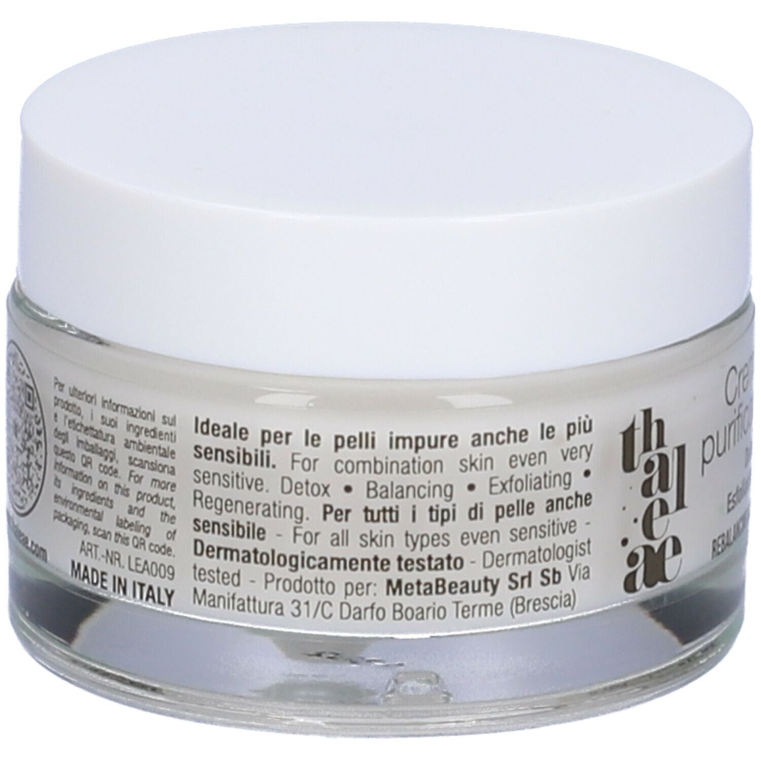 MetaBeauty thaleae Crema acida purificante viso