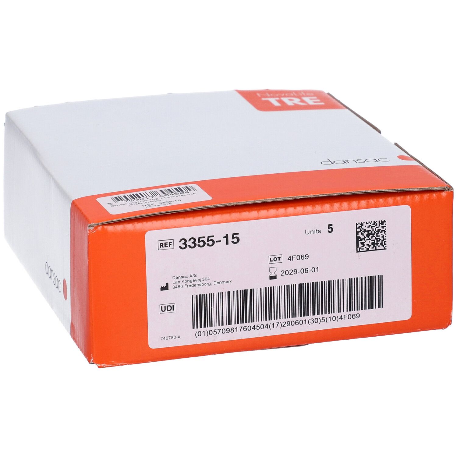 Placca Per Stomia Addominale Dansac Novalife Tre 2 Placca Convessa Soft 15-38 Mm Flangia 55 Mm Ritagliabile 5 Pezzi