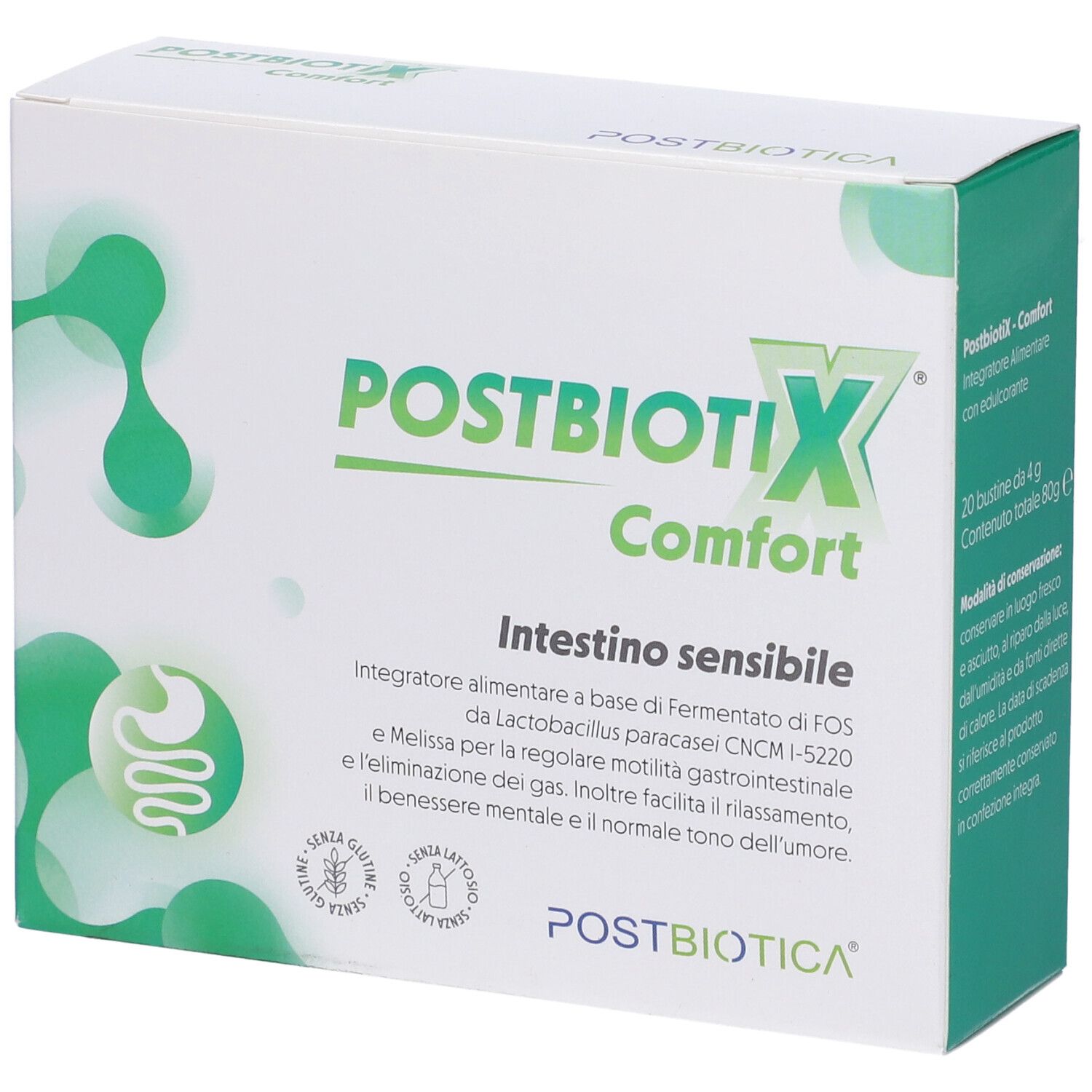 Postbiotix Comfort 20 Bustine Da 4 G