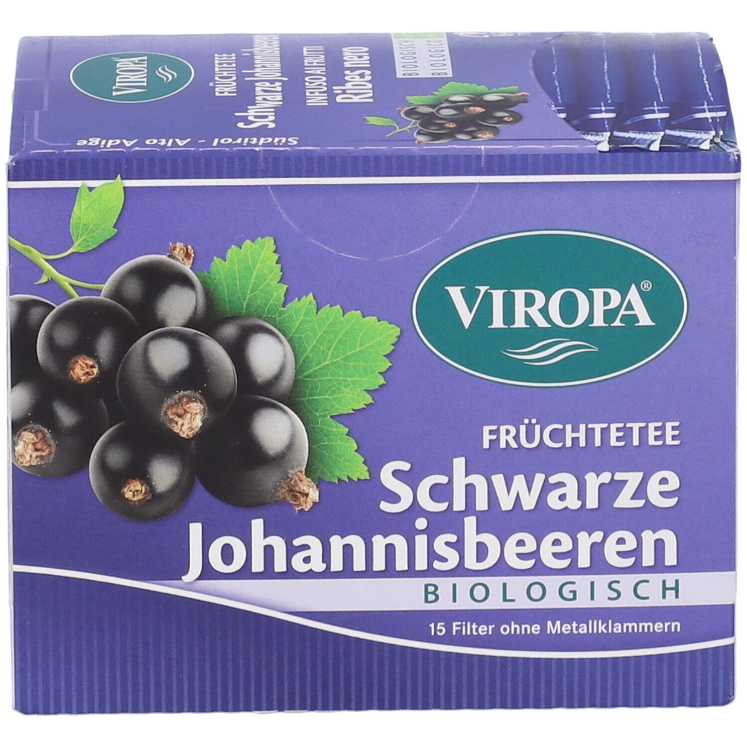 Viropa Ribes Nero Bio 15 Bustine