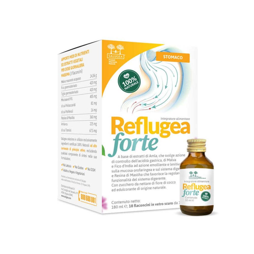 Reflugea Forte Salugea - Stomaco ed Esofago - flaconcini