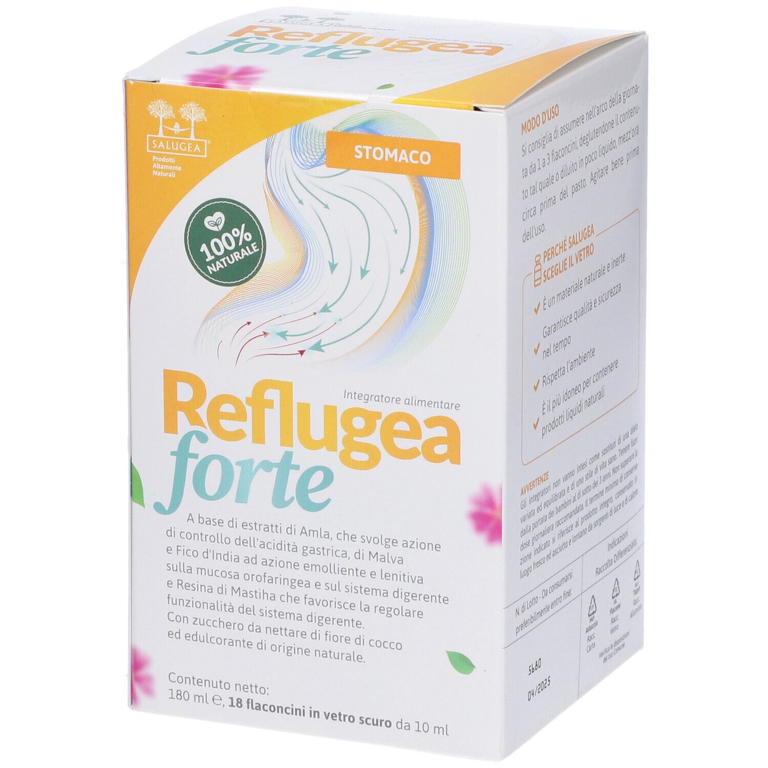 Reflugea Forte Salugea - Stomaco ed Esofago - flaconcini