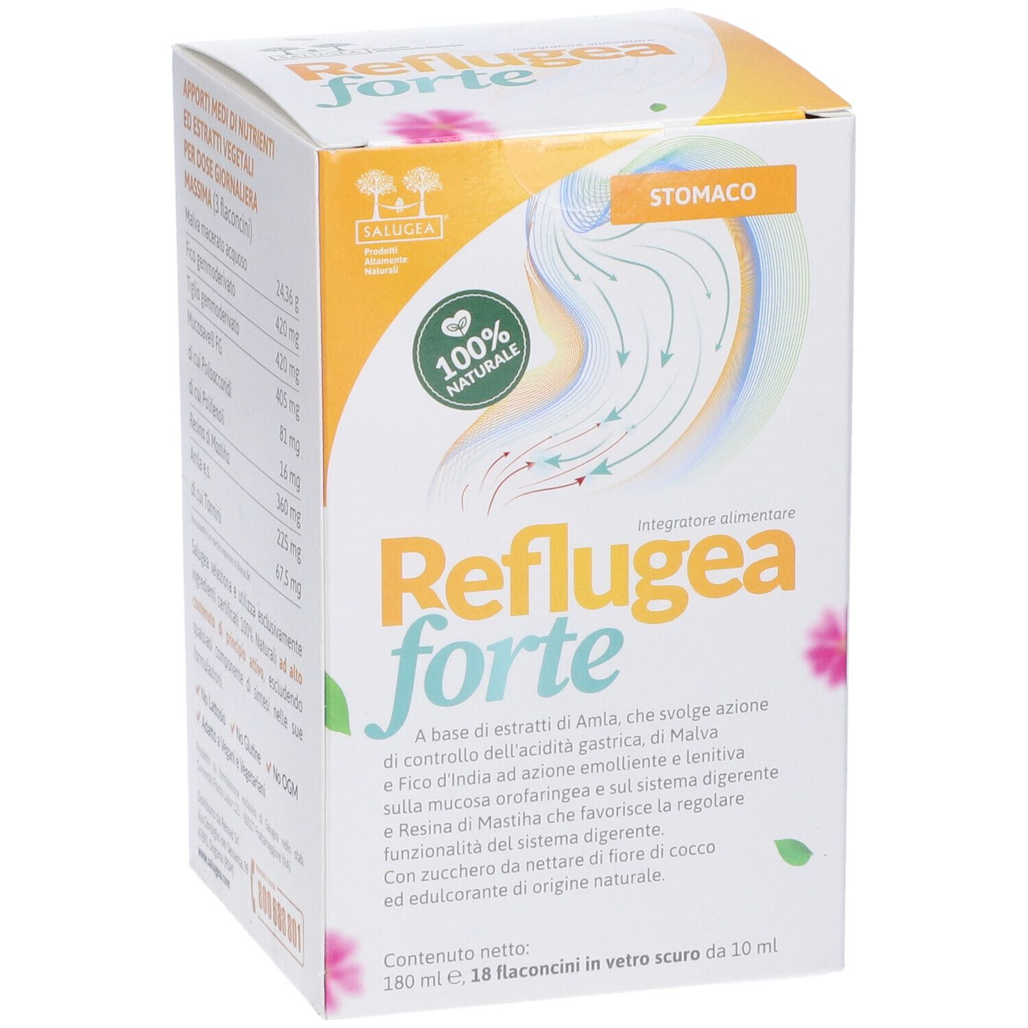 Reflugea Forte Salugea - Stomaco ed Esofago - flaconcini