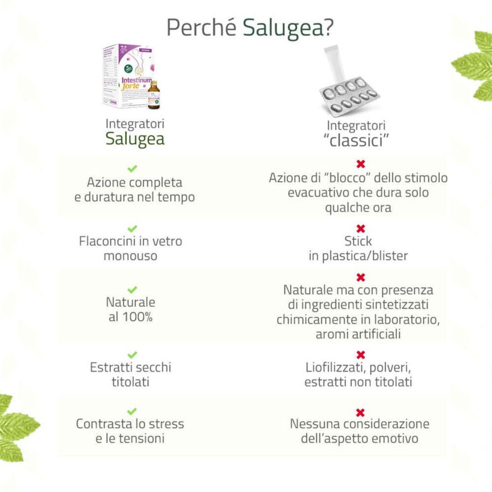 Intestinum Forte Salugea - Integratore per l’intestino - flaconcini