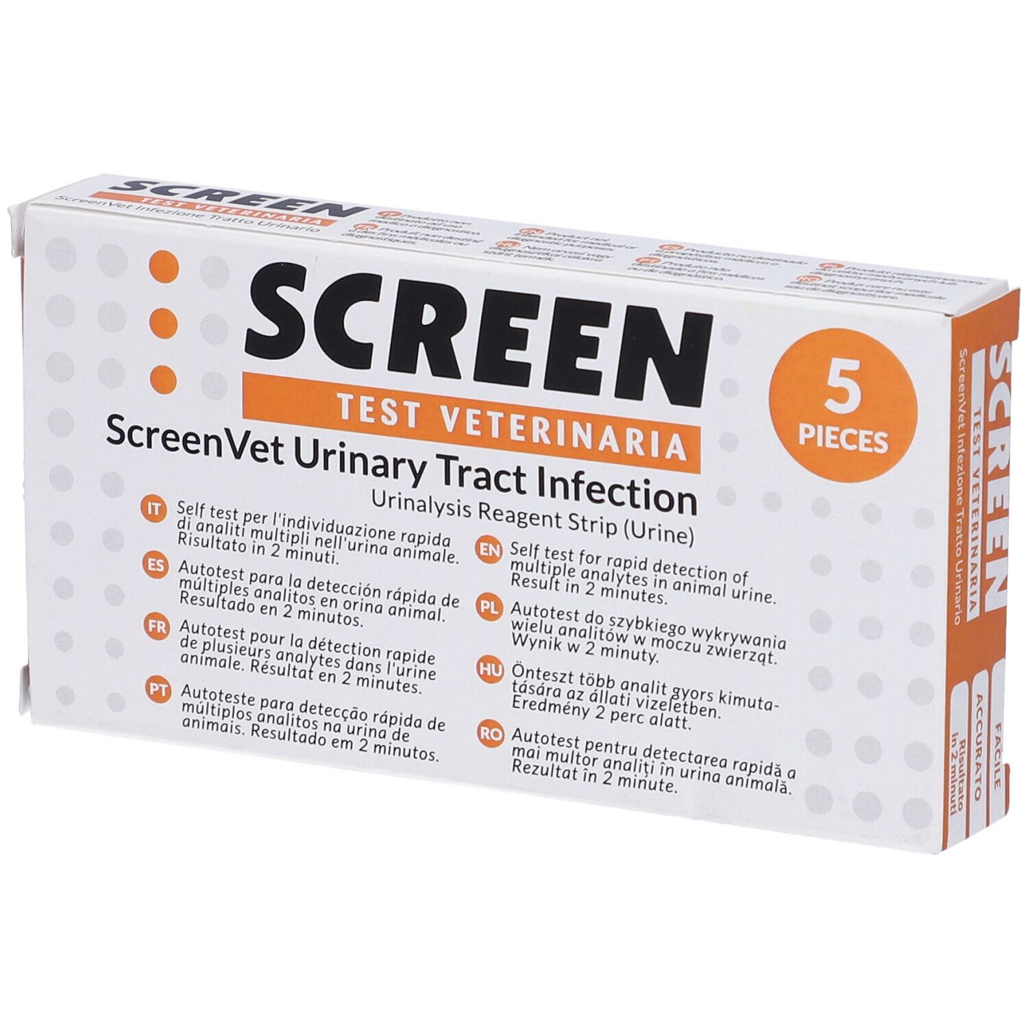 Screenvet Test Rapido Infezione Tratto Urinario Cane E Gatto Test Veterinario