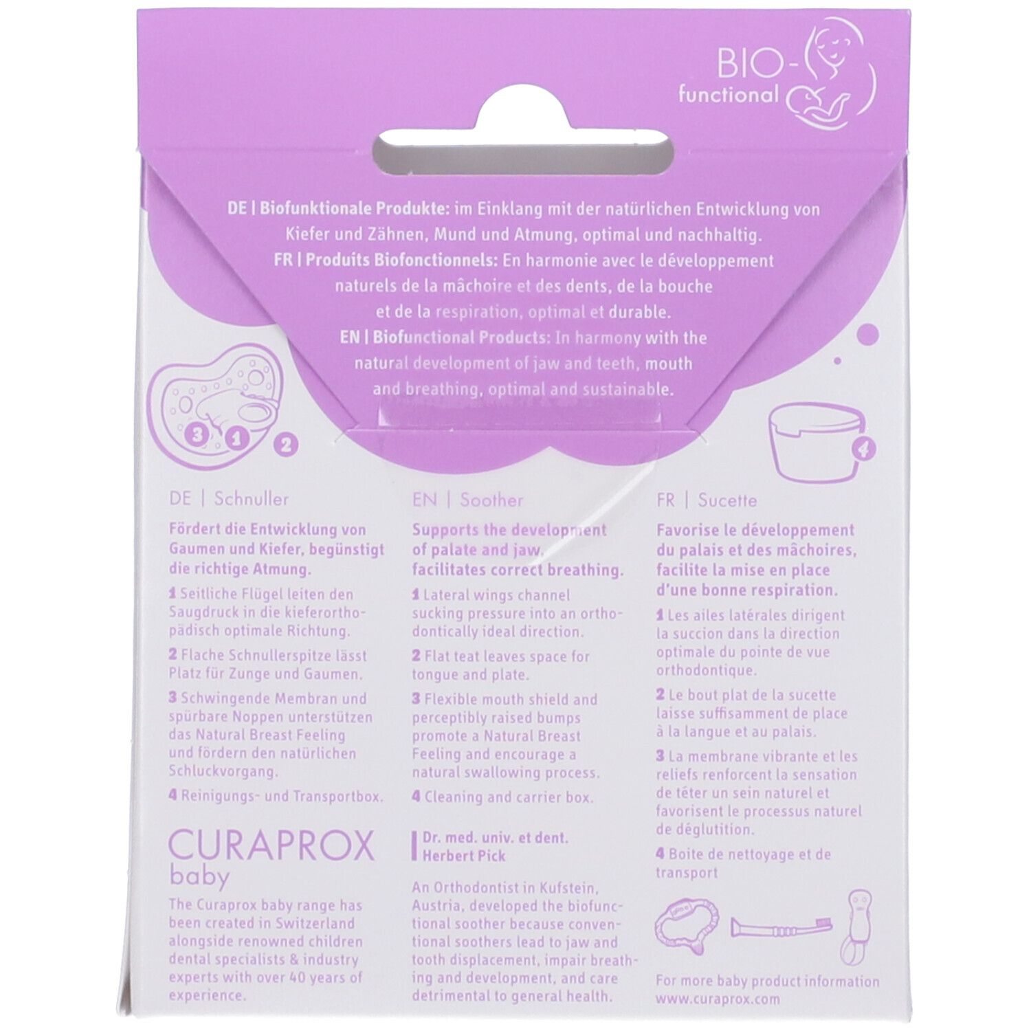 Curaprox Baby Soother Turquoise Taglia 2 +2,5 Anni Turquoise