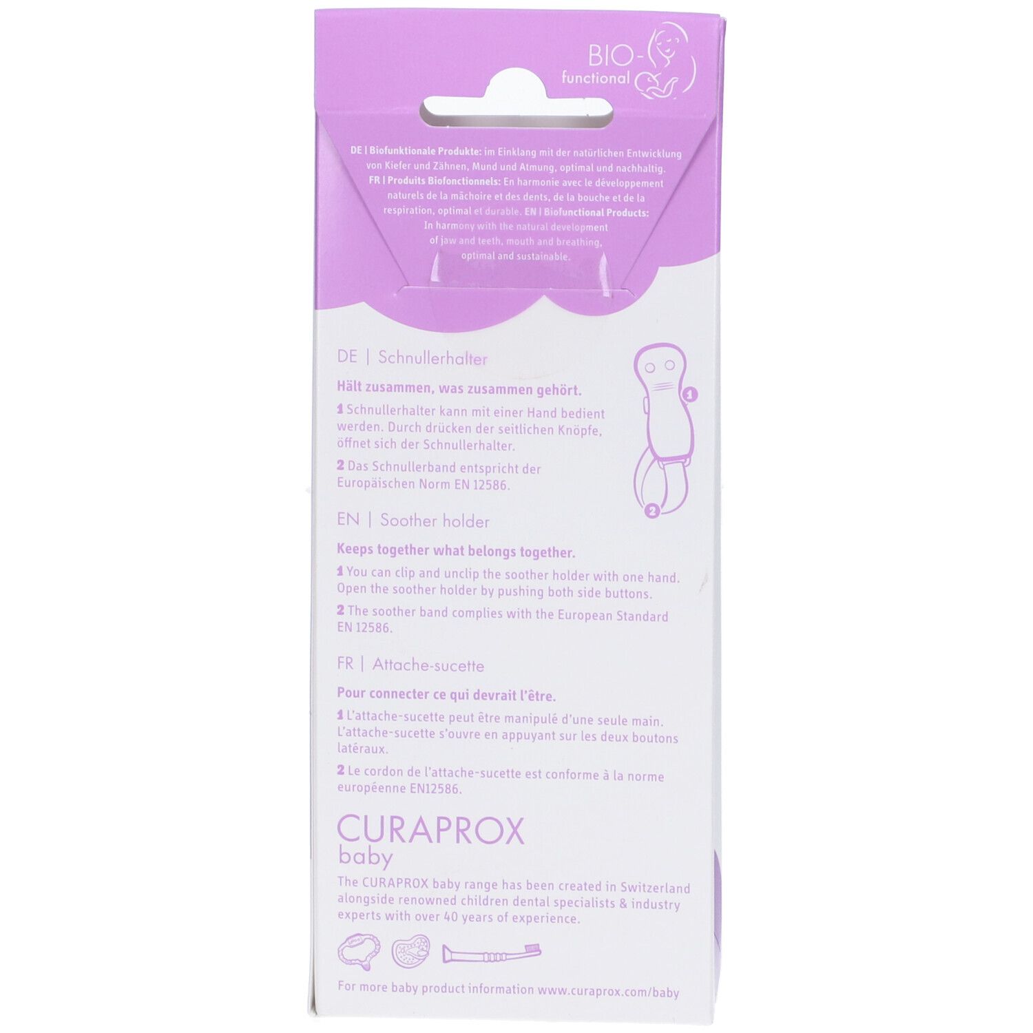 Curaprox Baby Portasucchietto Turquoise