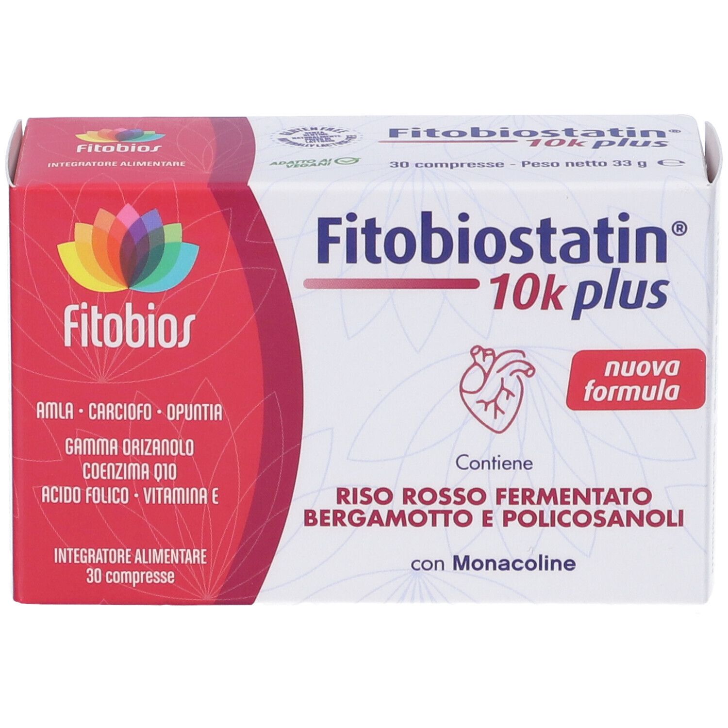 Fitobiostatin 10K Plus 30 Compresse