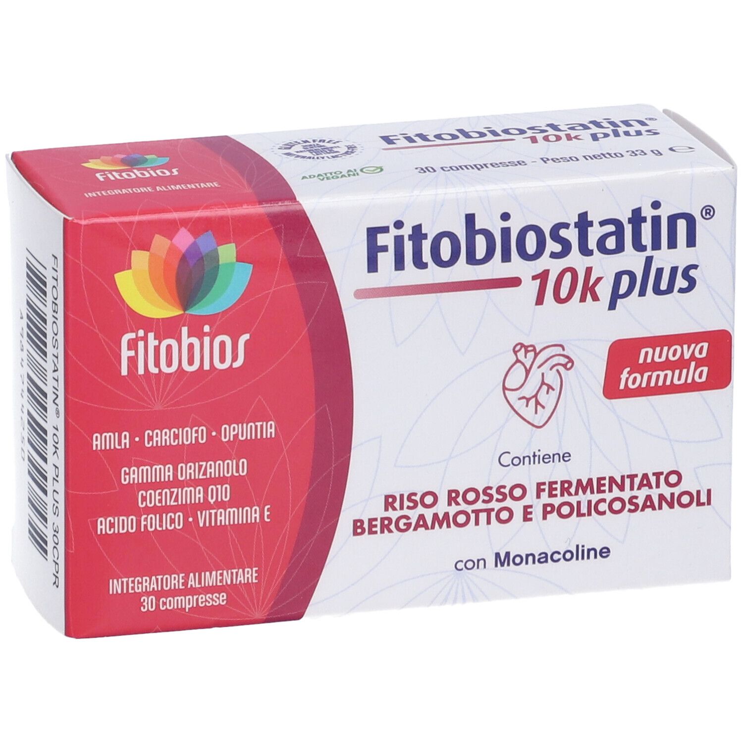 Fitobiostatin 10K Plus 30 Compresse